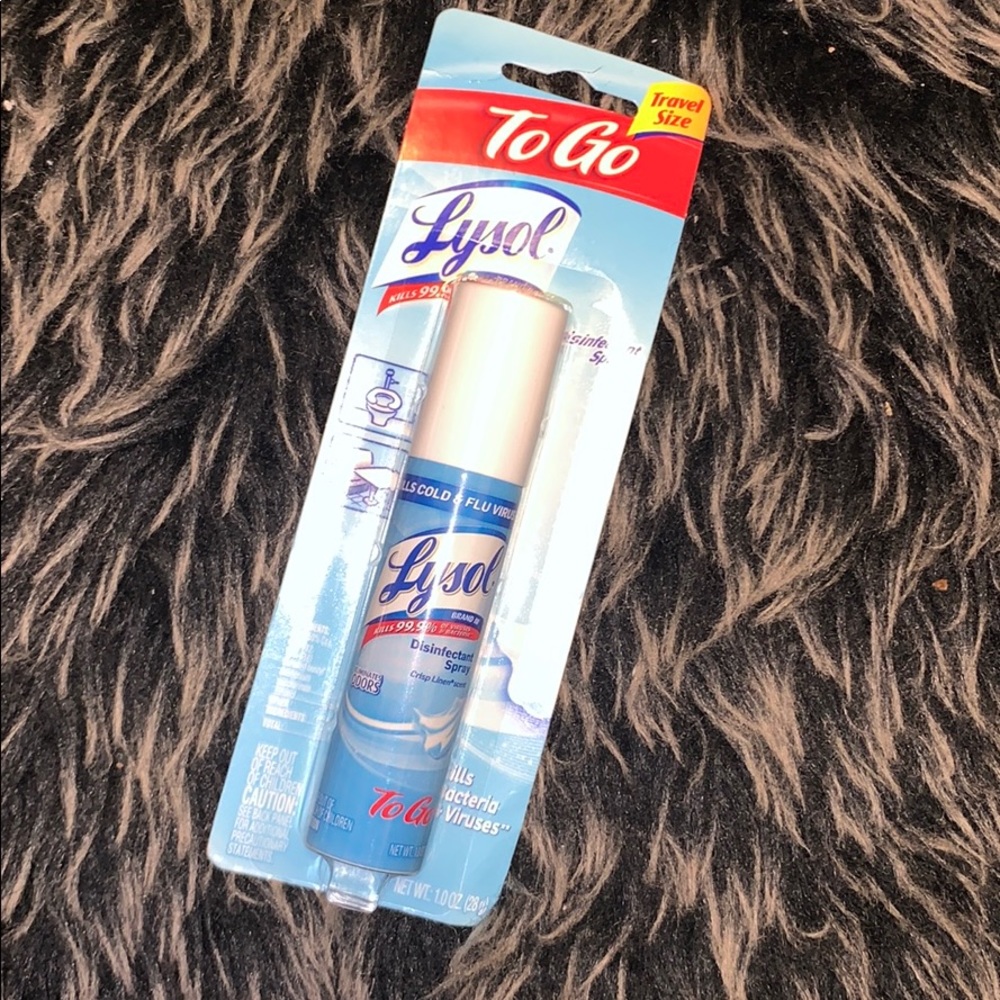 To go Lysol Spray